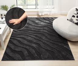 OTTO home Teppich Benia | Schwarz