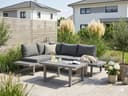 KONIFERA Gartenlounge-Set Hamburg | Grau