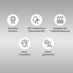 OTTO home Wollteppich Lessach | Grau