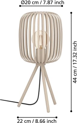 EGLO ROMAZZINA Tischleuchte | Beige