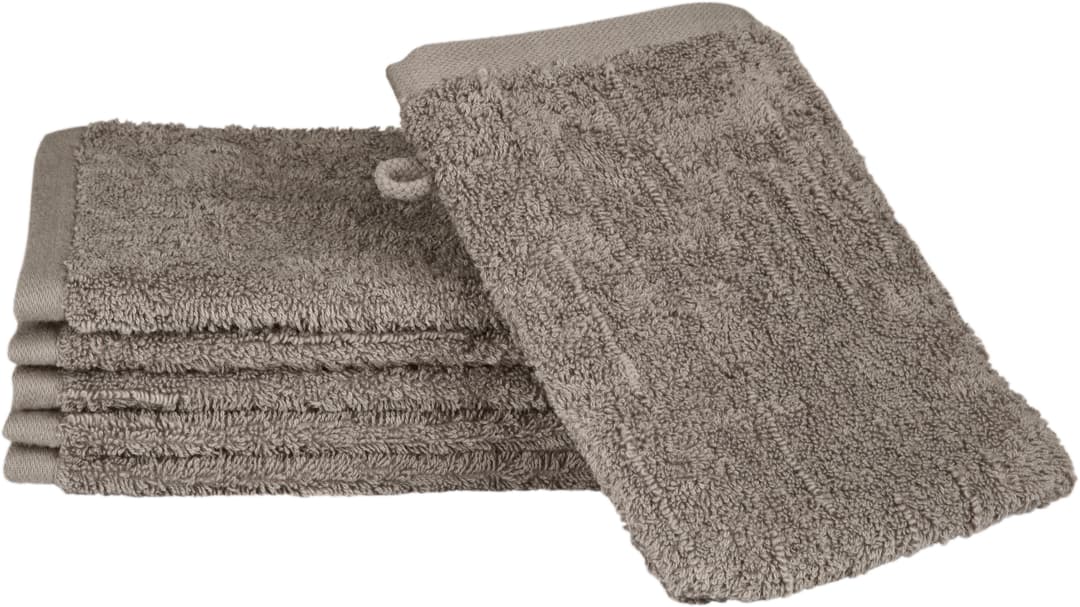 ROSS Waschhandschuh Premium | Grau