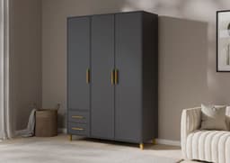 rauch SHINJO Drehtürenschrank | Grau