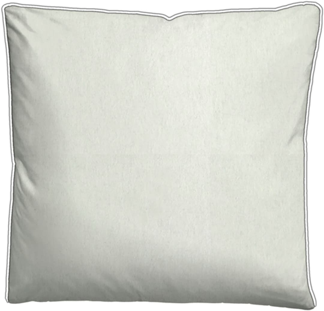 Biberna Kissenbezug Hermal Flanell | Grau