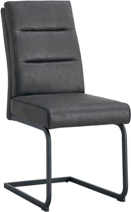 Duo Collection Marga Freischwinger Esszimmerstuhl | Grau