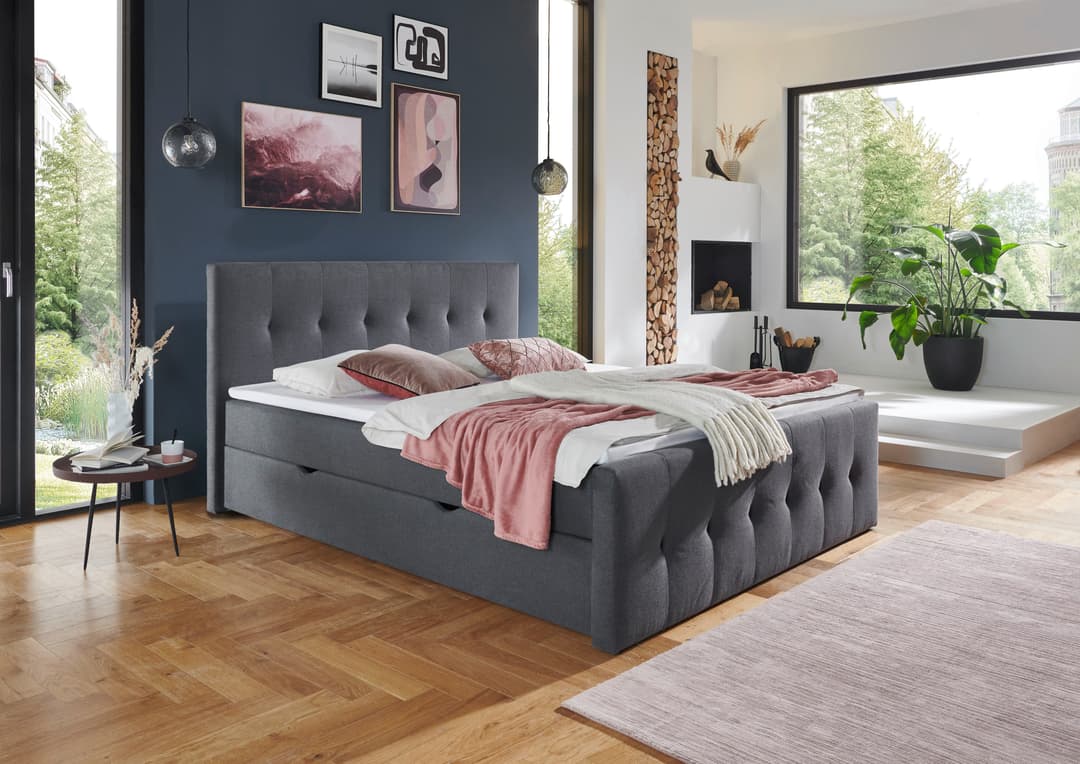 Home affaire Boxbett Tessaja | Grau
