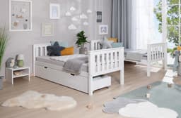 Ticaa Etagenbett Sammy | Weiß