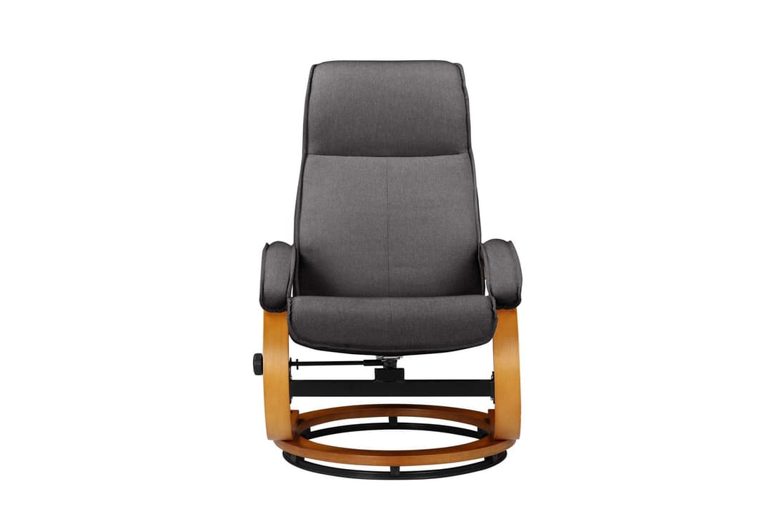 Home affaire Relaxsessel mit Hocker PARIS | Grau