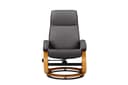 Home affaire Relaxsessel mit Hocker PARIS | Grau 2