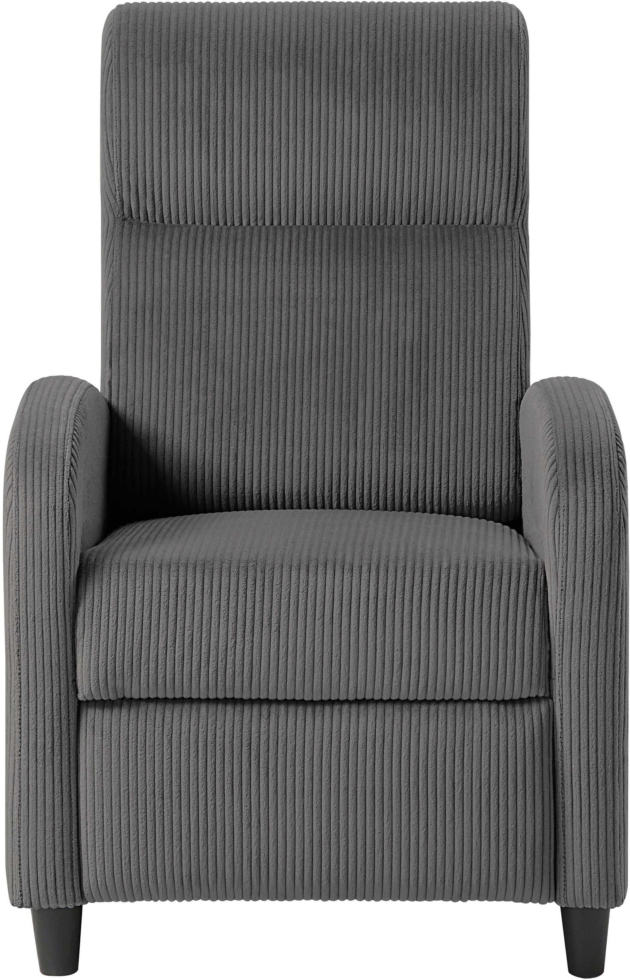 ATLANTIC home collection Relaxsessel Tom | Grau