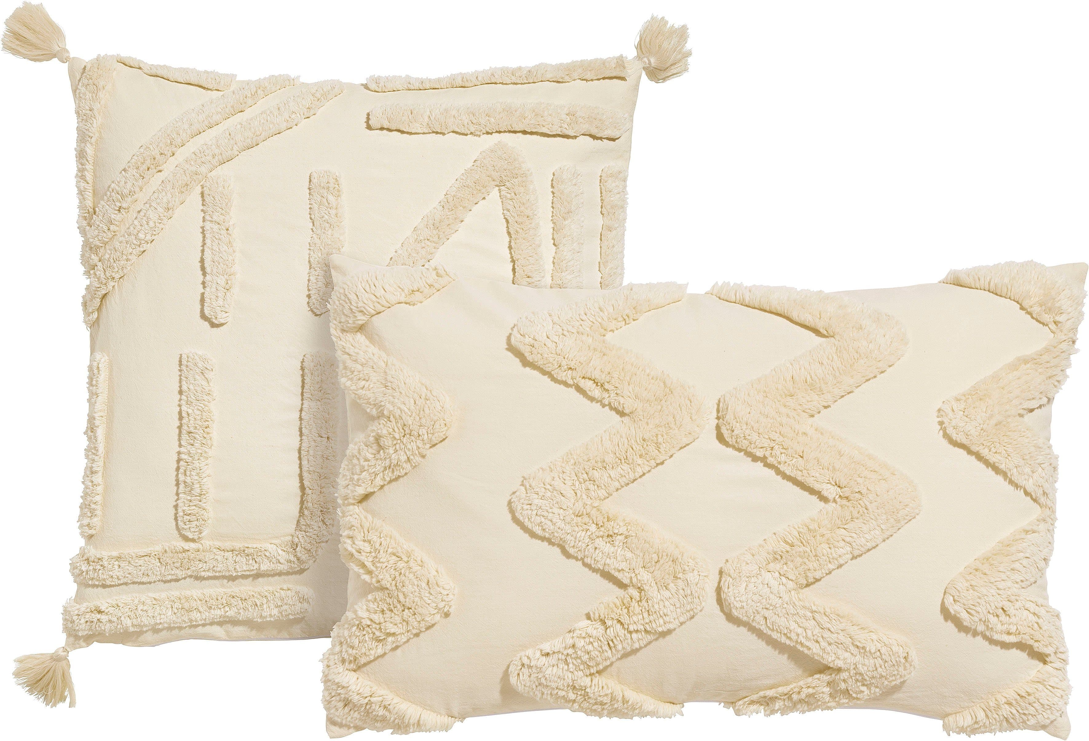 LeGer Home by Lena Gercke Dekokissen Marusha | Beige