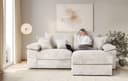 Home affaire Ecksofa Soft&Cosy XL L-Form | Beige