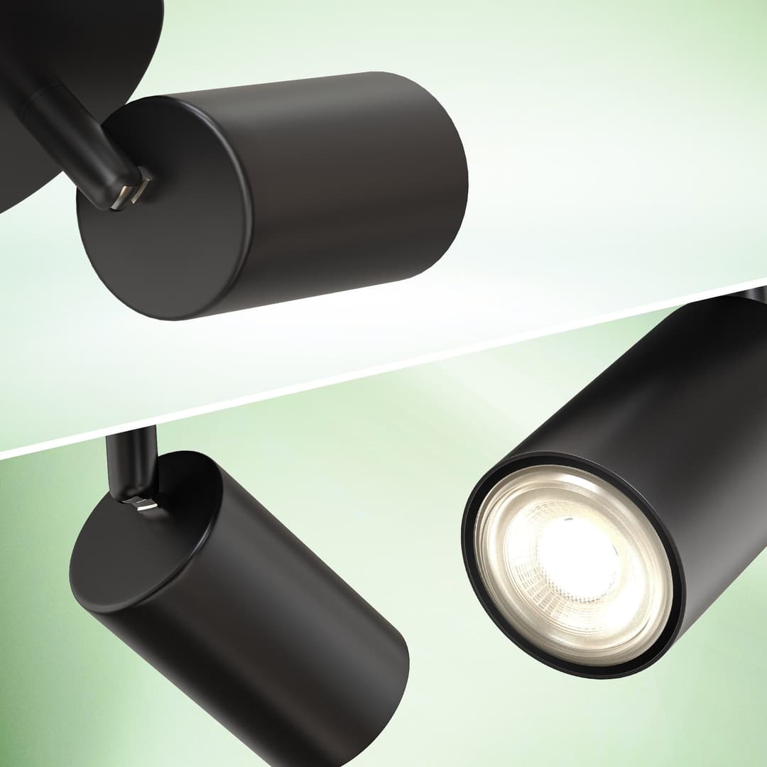 B.K.Licht Deckenstrahler BK_DS1629 | Schwarz