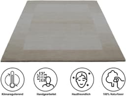 THEKO Gabbeh Super Wollteppich | Beige