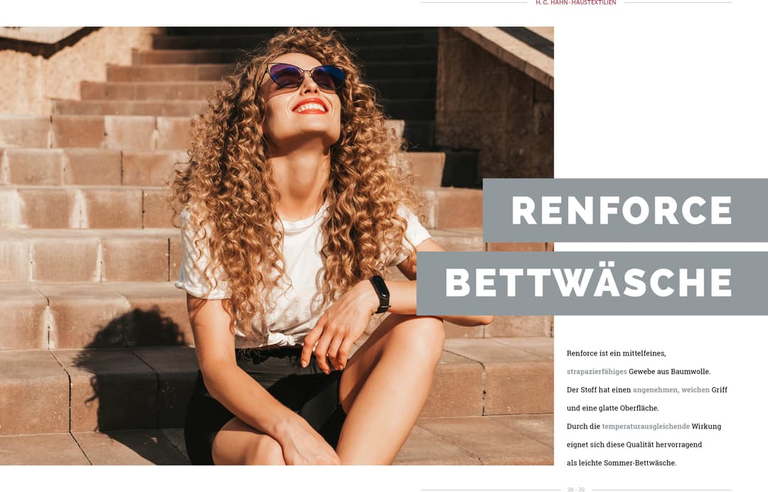 Primera Renforce-Bettwäsche Tuffy | Mehrfarbig