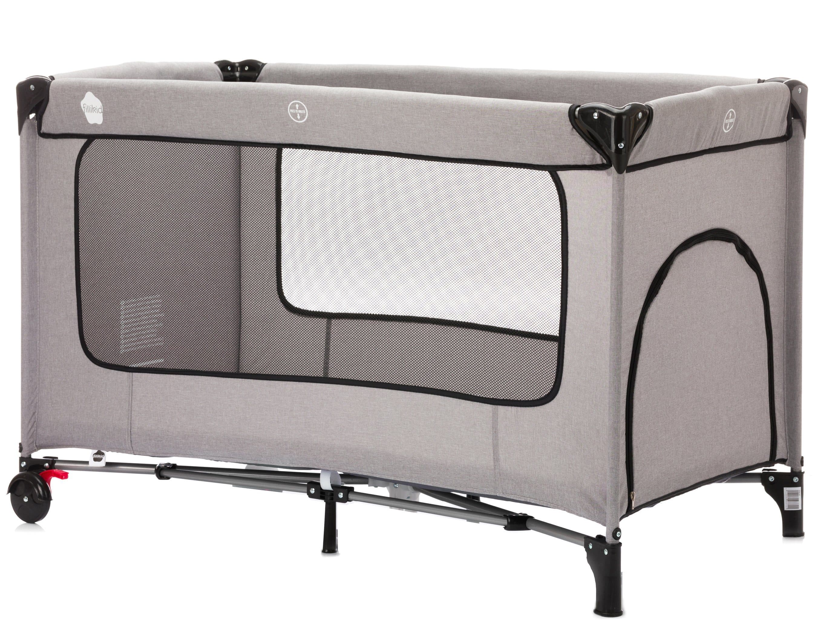 Fillikid Baby-Reisebett | Grau