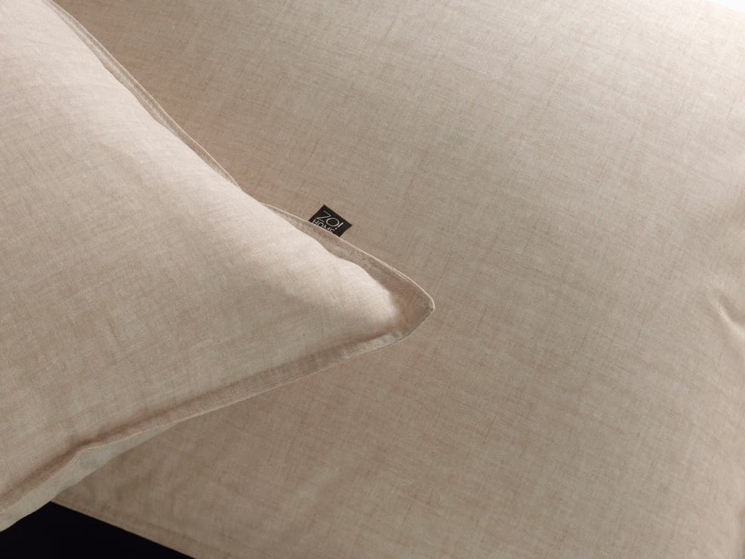 ZO HOME Lino Bettwäsche-Set | Beige