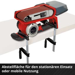 Einhell Akku-Bandschleifer TP-BS 18/457 Li BL - Solo | Rot