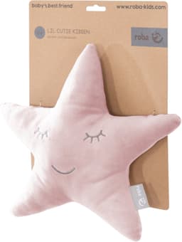 roba® Babykissen Lil Cuties, Stern | Rosa