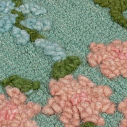 FLAIR RUGS Wollteppich Emilia Floral | Mehrfarbig