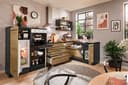BASIC by Balculina Winkelküche Jazz | Braun 2