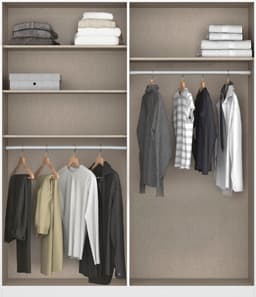 rauch MODI Kleiderschrank | Weiß