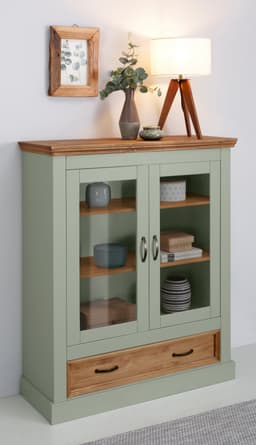 OTTO home Vitrine Selma Highboard | Grün