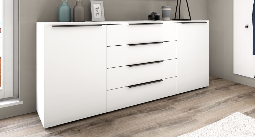 borchardt Möbel Sideboard Tom | Weiß