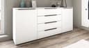 borchardt Möbel Sideboard Tom | Weiß 3