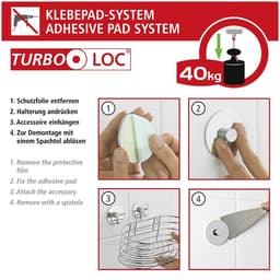 Wenko Seifenablage Turbo-Loc® | Mehrfarbig