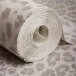Superfresco Easy Vliestapete Leopard Skin | Silber