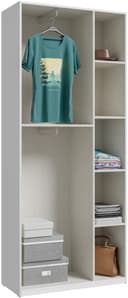 FORTE Kleiderschrank | Weiß 5