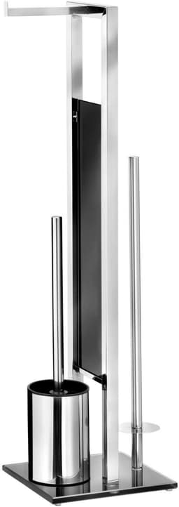 WENKO WC-Garnitur Rivalta | Silber