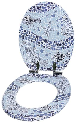 Sanilo WC-Sitz Mosaic World | Blau