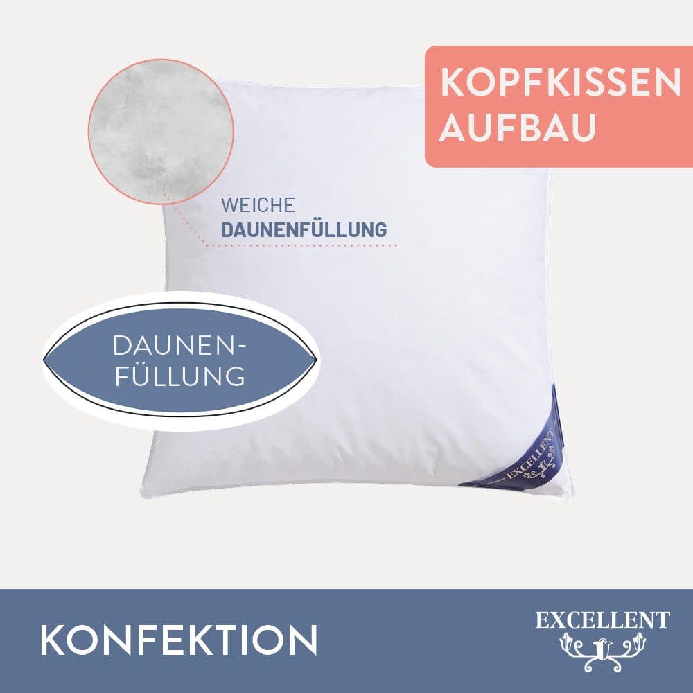 Excellent Kopfkissen Venedig | Weiß