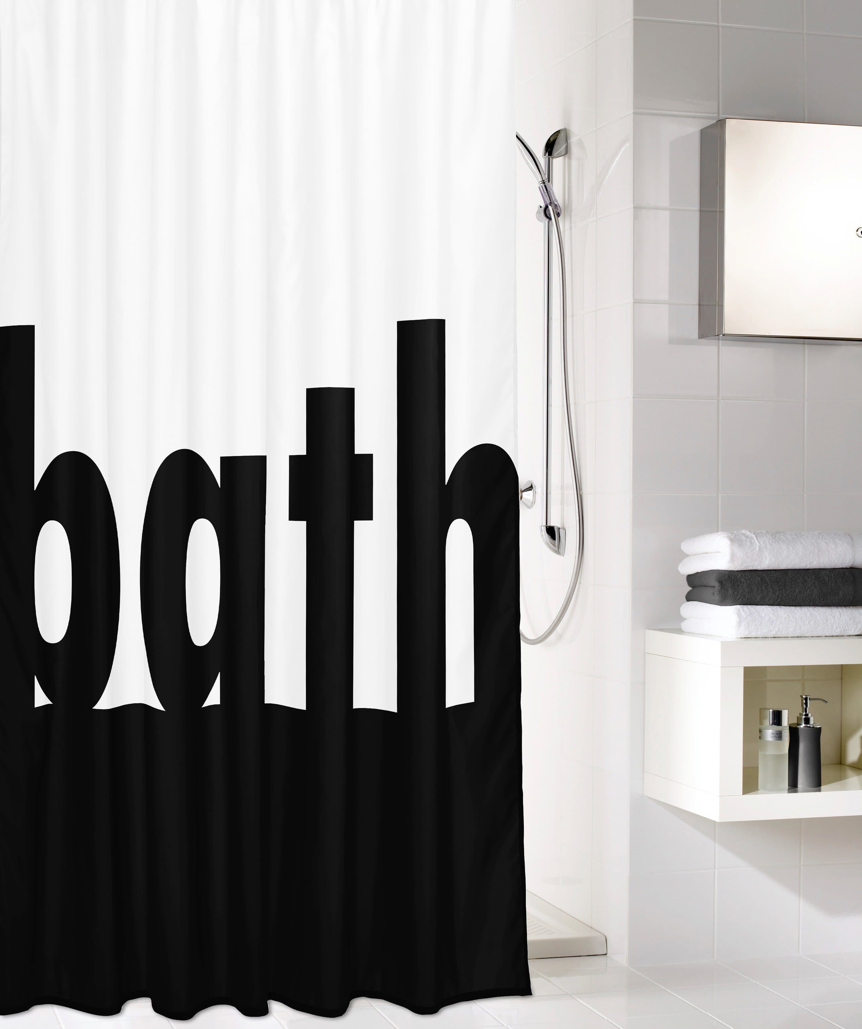 Kleine Wolke Duschvorhang Bath | Weiß