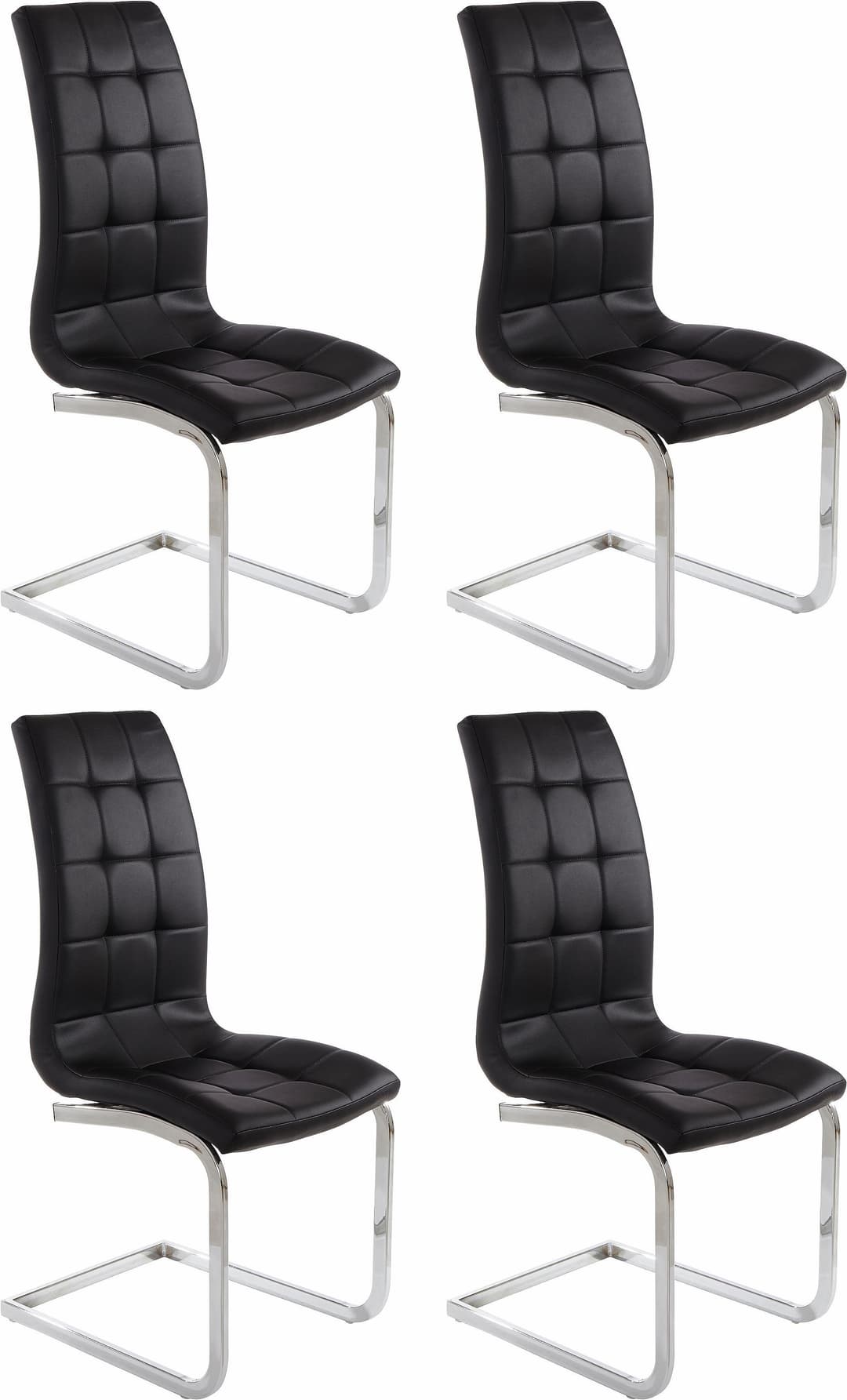 OTTO home Freischwinger Lola | Schwarz