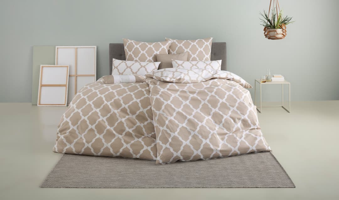OTTO home Wendebettwäsche Alba | Beige
