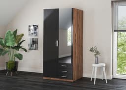 priess Kleiderschrank Amsterdam | Schwarz