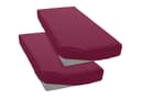 OTTO home Spannbettlaken PHYSALIS Comfort | Rot 2