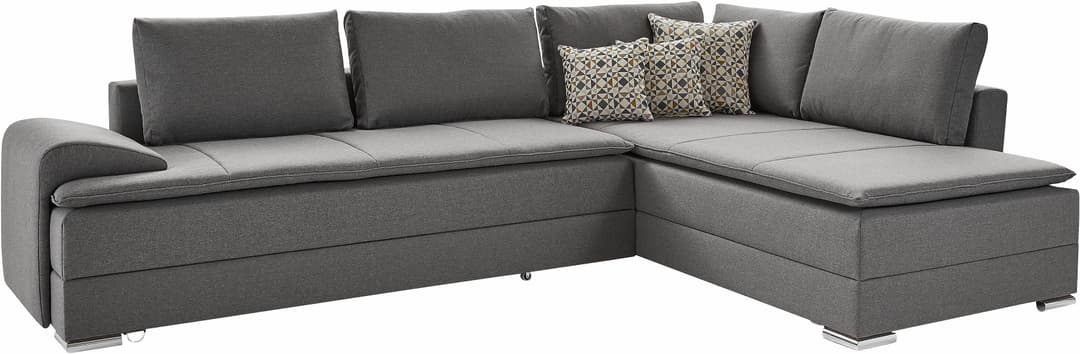 Home affaire Ecksofa Night & Day L-Form | Grau