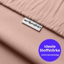 Wolkenfeld Kissenbezug Mikrofaser | Rosa