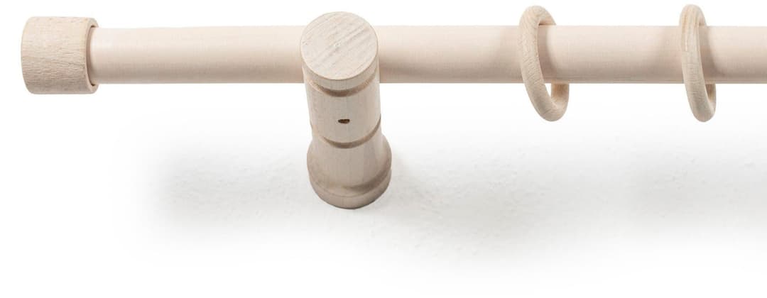SN DECO GROUP Gardinenstange Cafiro | Holztöne