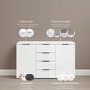 OTTO home Kombikommode AGORDO | Weiß 3