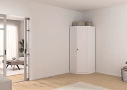 rauch Eckkleiderschrank YLVA | Weiß