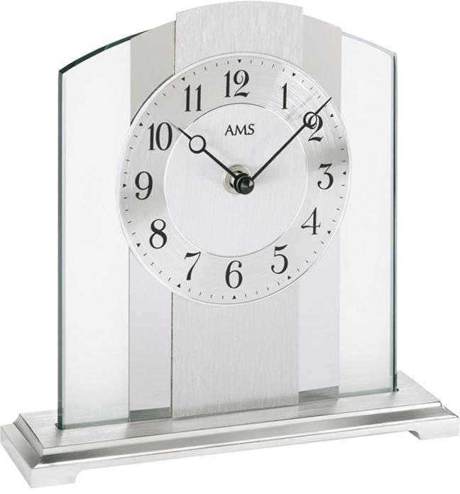 AMS Tischuhr T1120 | Silber