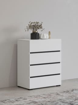 OTTO home Kommode Cross | Weiß