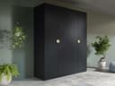 Home affaire Kleiderschrank BELLOT | Schwarz