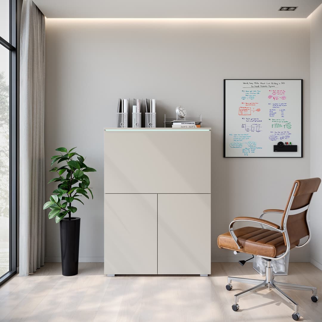 Home affaire PC-Schrank Vera | Beige