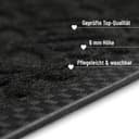 Wecon home Fußmatte Midnight Mosaic | Schwarz 4