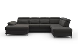 sit&more Wohnlandschaft Cabrio U-Form | Braun